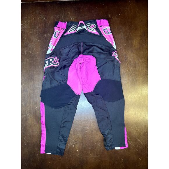 Y2K Pink Motocross ATV MSR Starlet Pants Racing Performance Gear Womens Size 7/8 - Picture 14 of 14